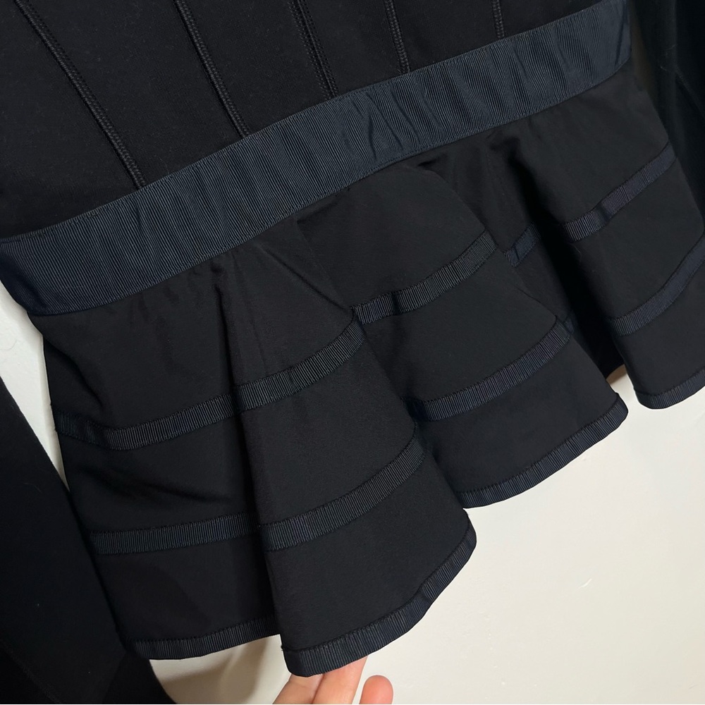 Lululemon Scuba Hiver Peplum Ruffle Hoodie Jacket - Picture 9 of 12